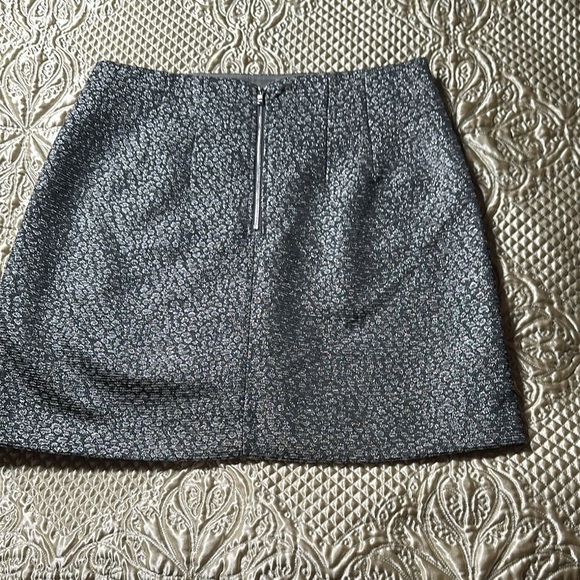 LOFT Gray Pencil Mini Skirt for Work - Picture 4 of 10